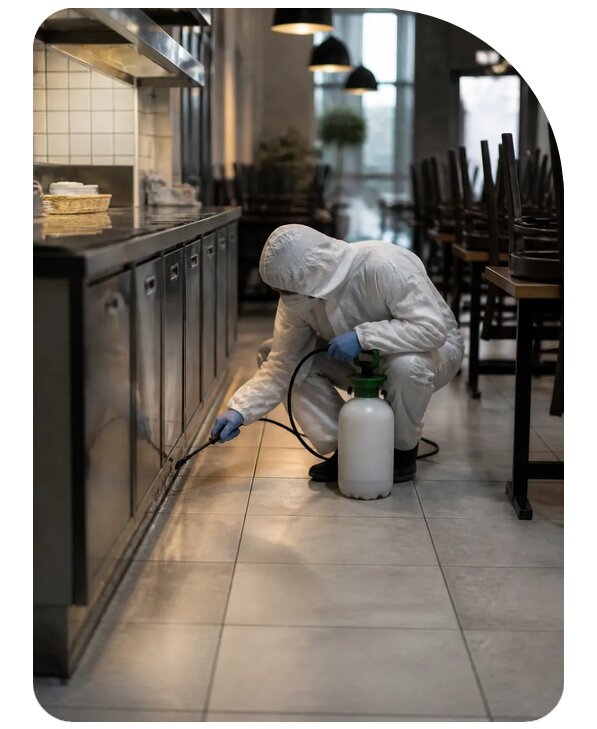 Обработка кафе от тараканов в Сургуте по цене от 5111 р. | Сенат-Срг